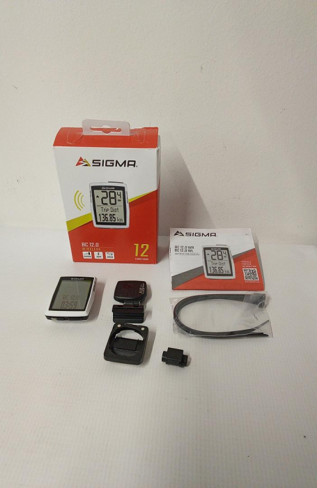 Ciclocomputer SIGMA SPORT BC 12.0 WL, alb [2]