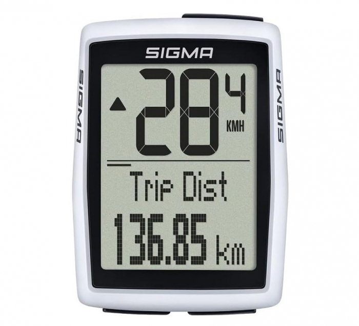 Ciclocomputer SIGMA SPORT BC 12.0 WL, alb [1]