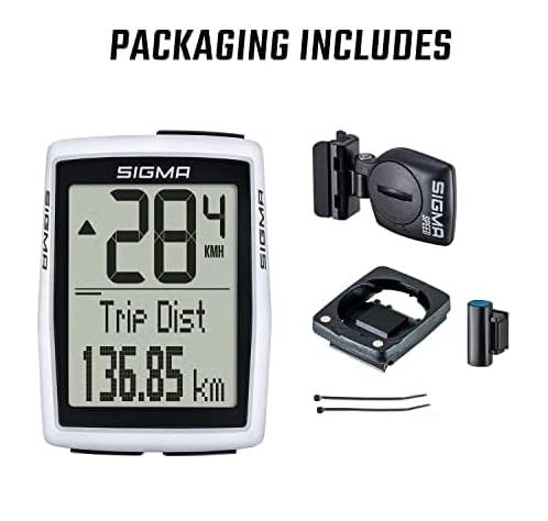 Ciclocomputer SIGMA SPORT BC 12.0 WL, alb [5]