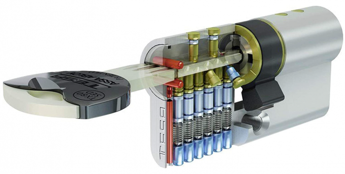 Cilindru usa Tesa Assa Abloy, de înaltă securitate, brevetat TX80, TX853050N [5]