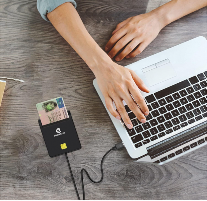 Cititor de carduri ZOWEETEK, negru [6]