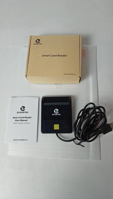 Cititor de carduri ZOWEETEK, negru [2]