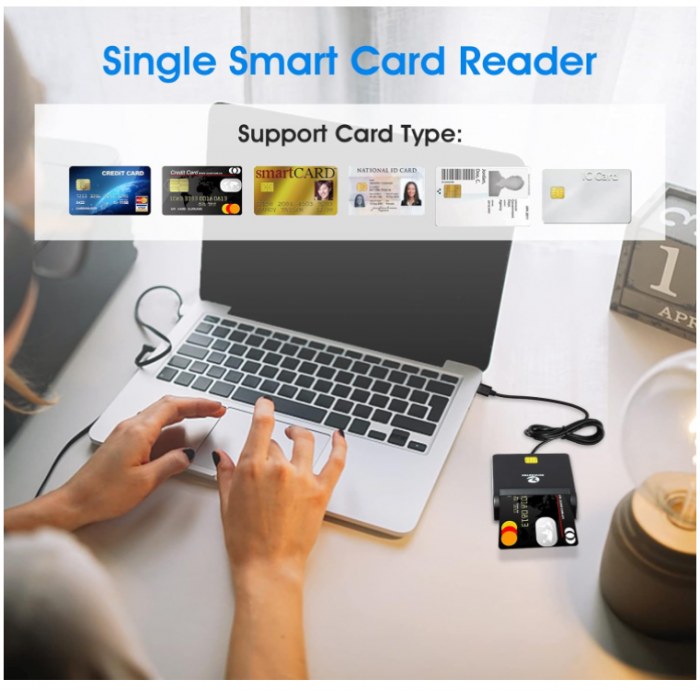 Cititor de carduri ZOWEETEK, negru [4]