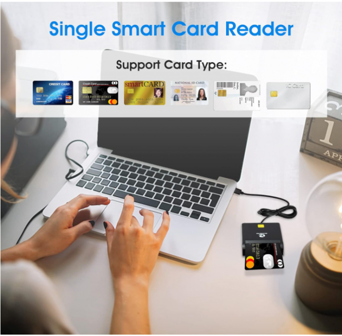 Cititor de carduri ZOWEETEK, negru [7]