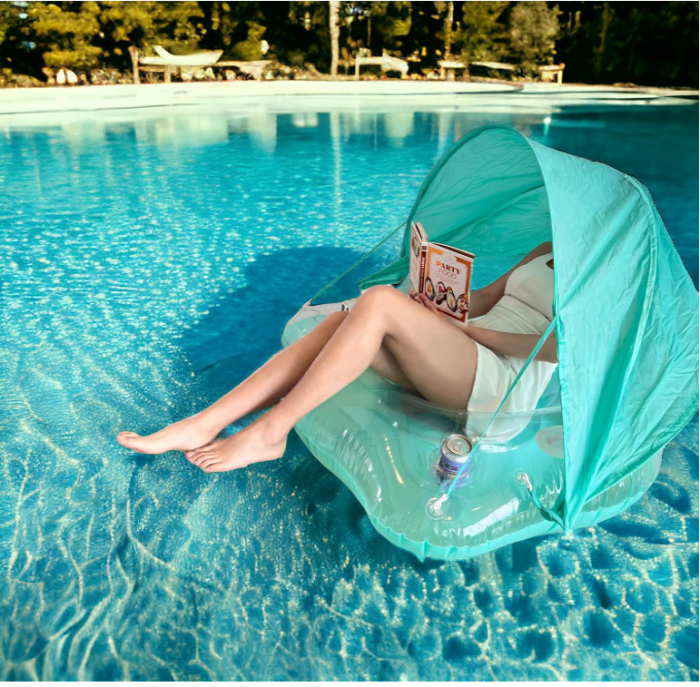 Colac de inot Float Joy pentru adulti cu baldachin [11]