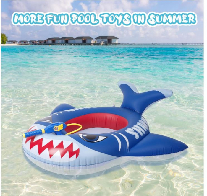 Colac de înot Olyee, pentru copii cu vârsta între 2-10 ani, rechin [8]