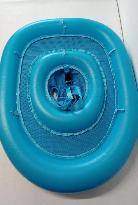 Colac de inot pentru bebelusi LAYCOL, cu baldachin, UPF50+, 6-36 de luni [5]