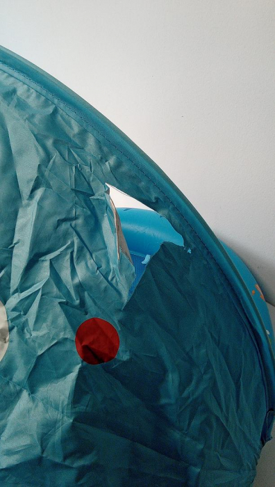 Colac de inot pentru bebelusi LAYCOL, cu baldachin, UPF50+, 6-36 de luni [4]