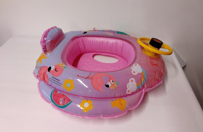 Colac de înot pentru bebeluși, model de flamingo [2]