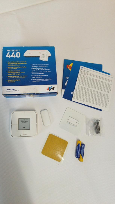 Comutator AVM Fritz DECT 440 pentru Smart Home, compatibil cu FRITZ!Box, alb [2]