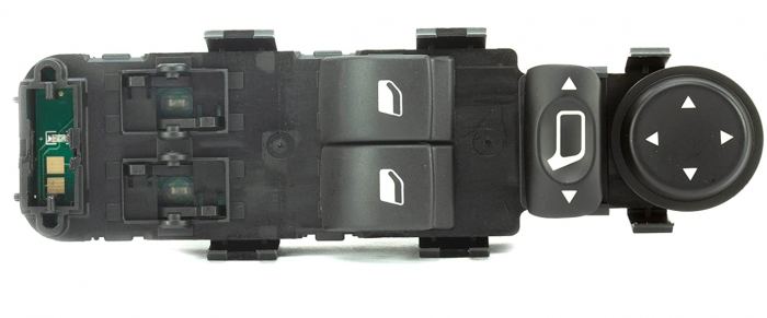 Comutator TarosTrade 12-0207-L-95026 reglare geamuri fata dublu cu conector cu 6 pini pentru CITROEN C4 2004.10-2010.12 [6]