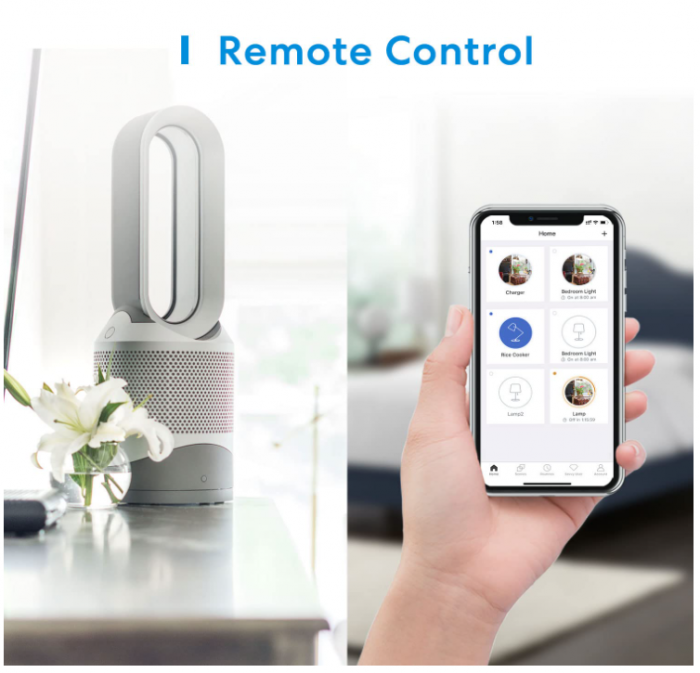 Comutator WLAN Meross, telecomandă Smart Switch pentru aparate electrice de uz casnic, 2 bucăți [4]