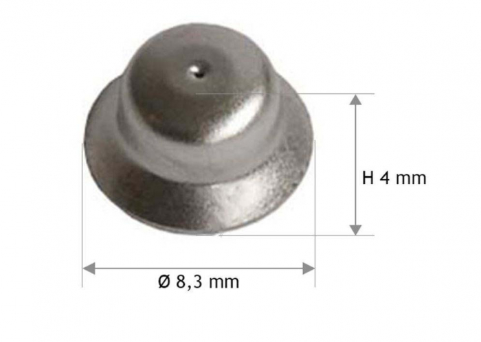 Duza aragaz KZ65 DOMETIC 289048300, 8.3 X 4 mm [2]