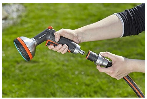 Conector, Mufa conectoare Gardena Premium cu stop pentru furtun 19 mm (3/4"), 18254-20 [2]