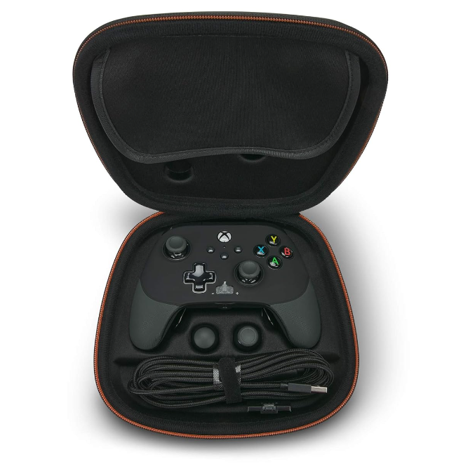 Controller cu fir PowerA FUSION Pro 2 pentru Xbox Series X/S, Xbox One și Windows, Negru/Alb [12]