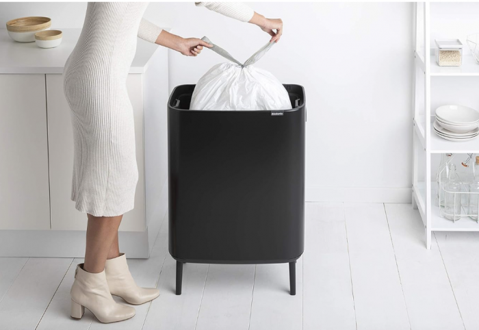 Cos de gunoi Brabantia Bo Touch Bin HI, 60L, negru mat [3]