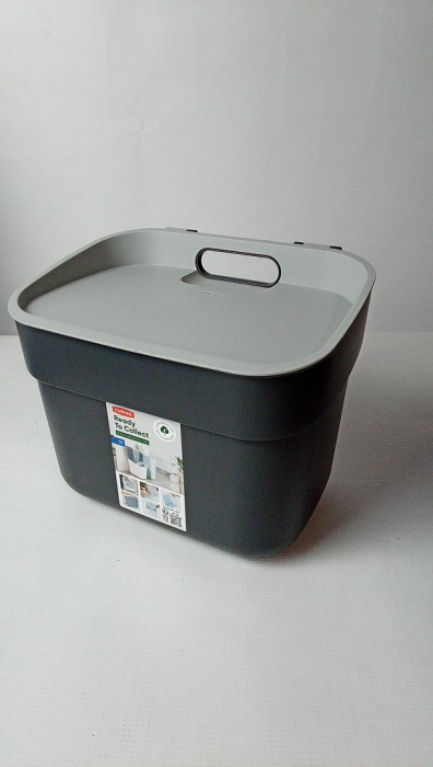 Coș de gunoi Curver Ready To Collect, 5L, gri închis [4]