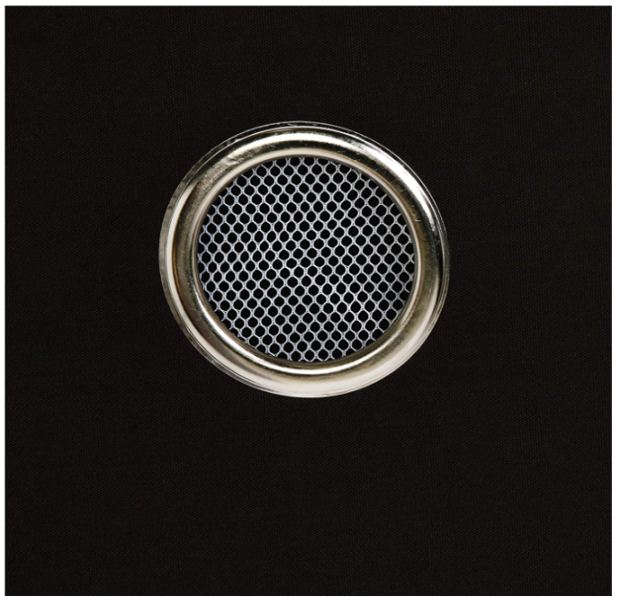 Cos de rufe pliabil Amazon Basics cu capac magnetic, negru [2]