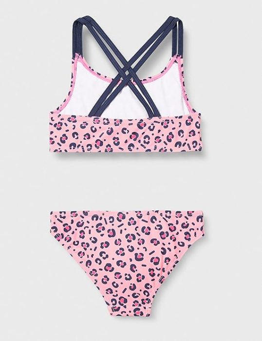 Costum de baie din 2 piese pentru fete Playshoes, protectie UV, roz, 98/104, 3-4 ani [3]