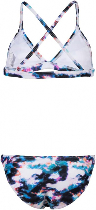 Costum de baie din două piese pentru fete ARENA Tie And Dye Bikini Triangle, 8-9 ani [4]