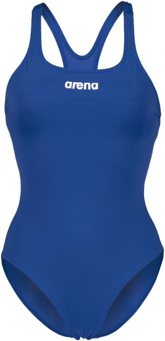 Costum de baie intreg pentru femei Arena Solid Swim Pro Team, albastru, 40 [4]