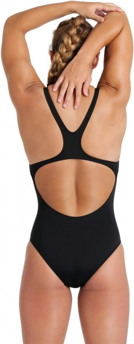 Costum de baie intreg pentru femei Arena Solid Swim Pro Team, negru, 38 [3]