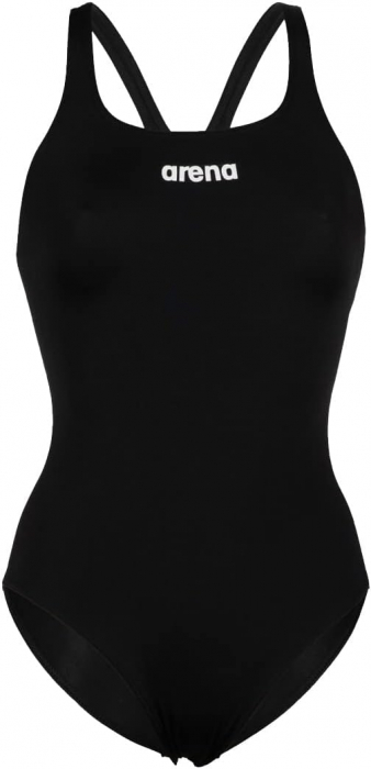 Costum de baie intreg pentru femei Arena Solid Swim Pro Team, negru, 40 [4]