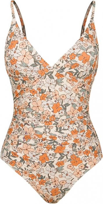 Costum de baie intreg pentru femei CUPSHE, model floral, XL [5]