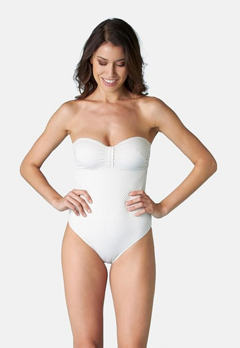 Costum de baie intreg pentru femei Lovable, alb, 85D [3]