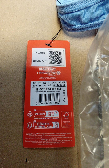 Costum de baie intreg pentru femei Speedo, albastru, DE 34 [2]