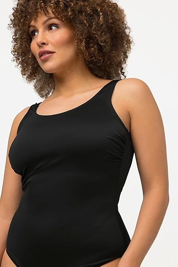 Costum de baie intreg pentru femei Ulla Popken 818434, negru, 42/44 [6]