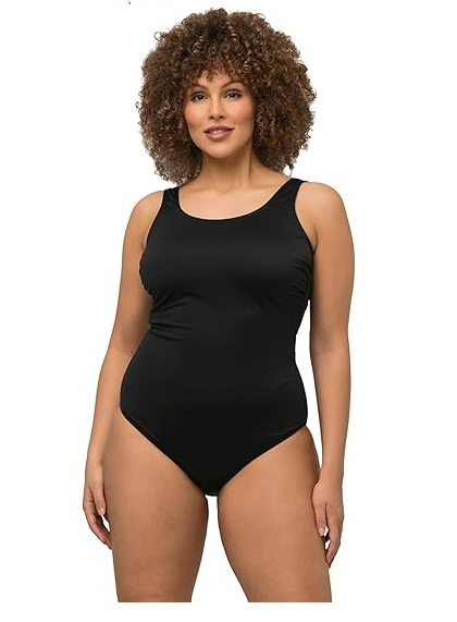 Costum de baie intreg pentru femei Ulla Popken 818434, negru, 42/44 [1]