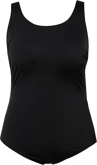 Costum de baie intreg pentru femei Ulla Popken 818434, negru, 42/44 [4]