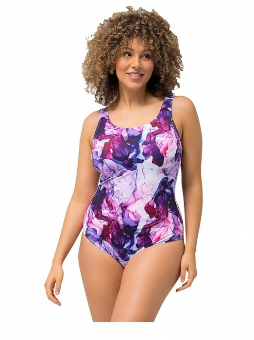 Costum de baie intreg pentru femei Ulla Popken Alice, multicolor, 58/60 [1]