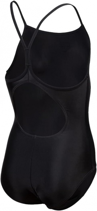 Costum de baie intreg pentru fete Arena Feel Light Drop, negru, 10-11 ani, 140 [4]