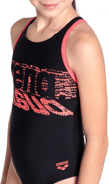 Costum de baie intreg pentru fete Arena, full body, negru, 10-11 ani [2]