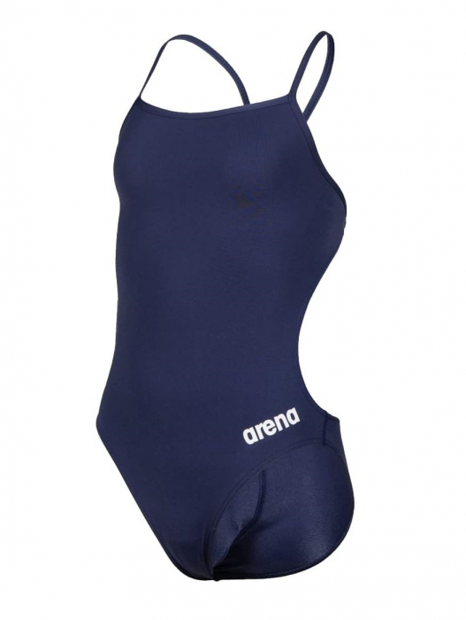 Costum de baie intreg pentru fete ARENA Solid Challenge Team Junior, bleumarin, 140/10-11ani [1]