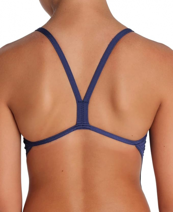 Costum de baie intreg pentru fete ARENA Solid Challenge Team Junior, bleumarin, 140/10-11ani [5]