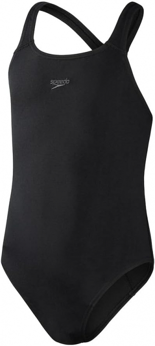 Costum de baie intreg pentru fete Speedo Eco Endurance+ Medalist, negru, 11-12 ani, 152 cm [6]