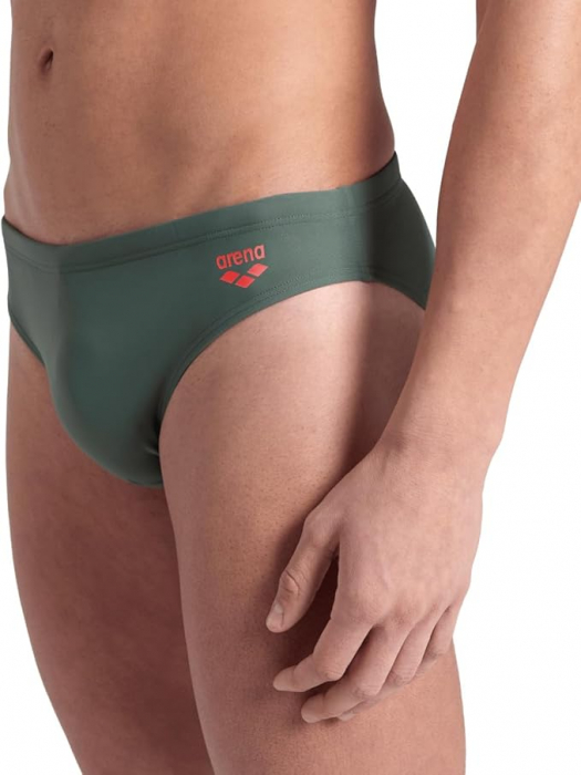 Costum de baie pentru barbati ARENA Santamarias R, slip verde, marime 80 [6]