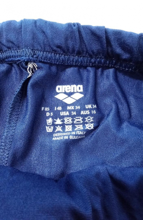 Costum de baie pentru bărbați Arena Solid Team, protectie UV, bleumarin, F 85 [3]