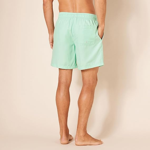 Costum de baie pentru bărbați, cu uscare rapidă, Amazon Essentials, Marimea S [6]