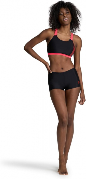 Costum de baie pentru femei Arena, 2 piese, negru/rosu, 38 [4]