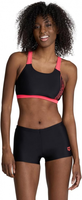 Costum de baie pentru femei Arena, 2 piese, negru/rosu, 38 [2]