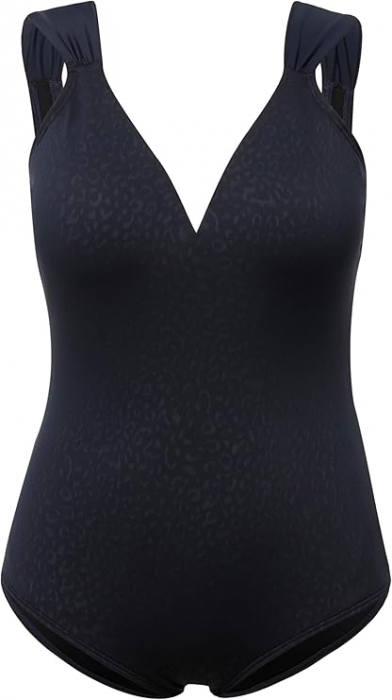 Costum de baie pentru femei Ulla Popken Leo Jacquard, cupe moi, EU 44 [3]