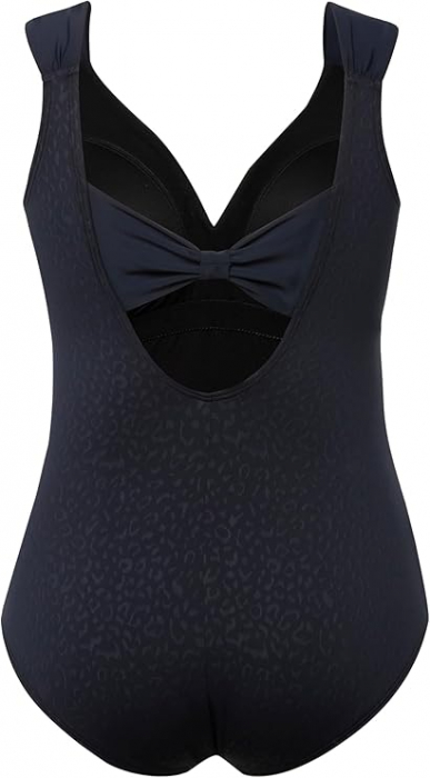 Costum de baie pentru femei Ulla Popken Leo Jacquard, cupe moi, EU 44 [4]