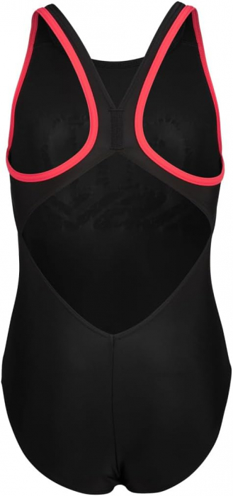 Costum de baie pentru fete ARENA Feel Girls V, negru-rosu, 152 (12-13 ani) [6]