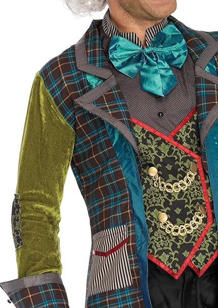 Costum Deluxe Mad Hatter pentru bărbați, Leg Avenue, Marimea XL [6]