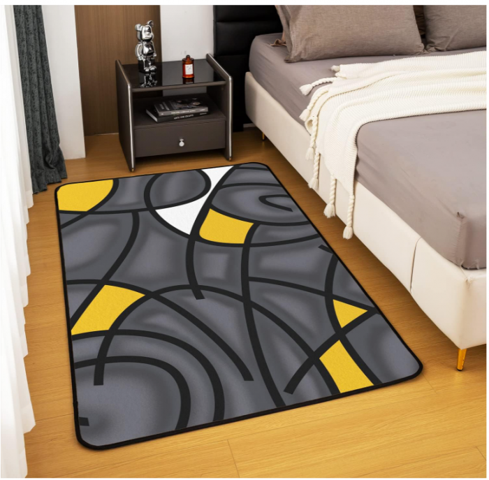 Covor pentru living/dormitor 150x200cm, Model Artă Abstractă Modernă, antiderapant [4]