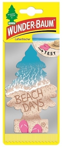 Covor Protectie Portbagaj Umbrella Pentru Audi A3 (8P) Hatchback (2003-2012) + Odorizant Auto Bradut Wunder-baum Beach Days [3]